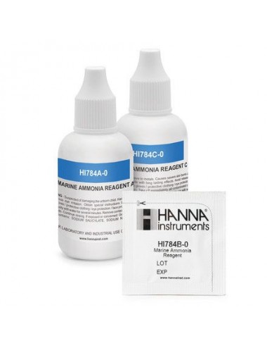 Hanna Instruments - Reagenti za amoniak v morski vodi (HI784) - 25 testov