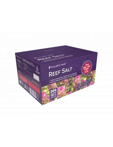 AQUAFOREST Reef Salt Box 25Kg - Carton