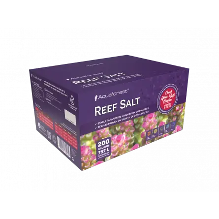 AQUAFOREST Reef Salt Box 25Kg - Carton