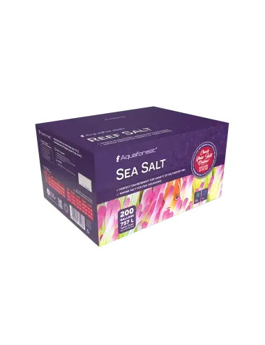 AQUAFOREST - Meersalzbox - 25 kg - Meersalzbox