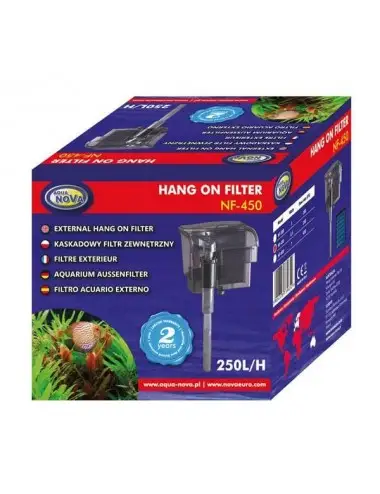 AQUA NOVA - NF-450 - 250 L/H - Hängender Wasserfallfilter