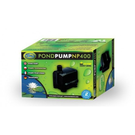 AQUA NOVA - NP-400 - 400 L/H - Pompa acqua per laghetto AQUA NOVA - NP-400 - 400 L/H - Pompa acqua per laghetto