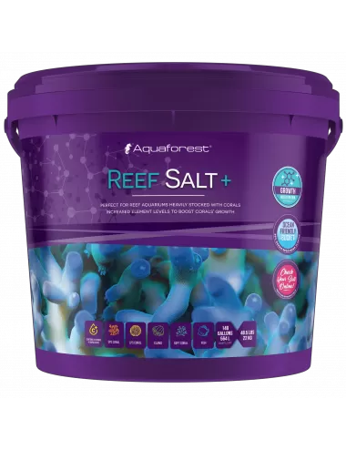 AQUAFOREST - Reef salt + - 22 kg - Reef salt with macronutrients