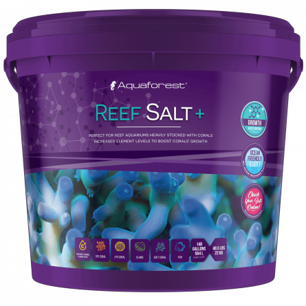 AQUAFOREST - Reef salt + - 22 kg - Reef salt with macronutrients AQUAFOREST - Reef salt + - 22 kg - Reef salt with macronutrients