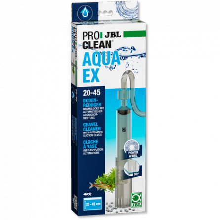 JBL - Proclean Aqua Ex - 20-45 cm - Cloche à vase pour aquarium