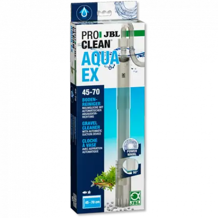 JBL - Proclean Aqua Ex - 45-70 cm - Sino para vaso de aquário JBL - Proclean Aqua Ex - 45-70 cm - Sino para vaso de aquário