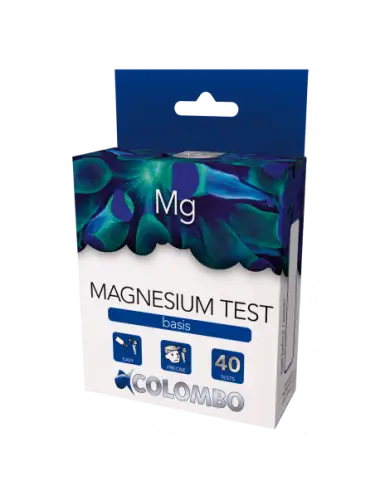 COLOMBO - Test Magnesio - Base - 40 test - Tasso di Magnesio