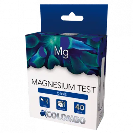 COLOMBO - Test de Magnesio - Base - 40 tests - Tasa de Magnesio COLOMBO - Test de Magnesio - Base - 40 tests - Tasa de Magnesio