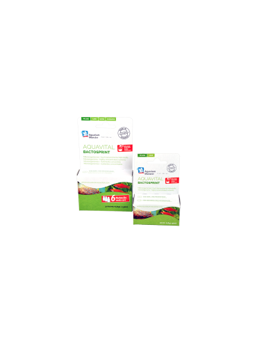 Aquarium Munster - Aquavital Bactosprint - bactéries pour aquarium - 10 ml + 0.8 g
