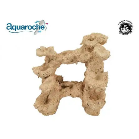 AQUAROCHE - Nano scape angle - 16x16x23 cm - Cache accessoires