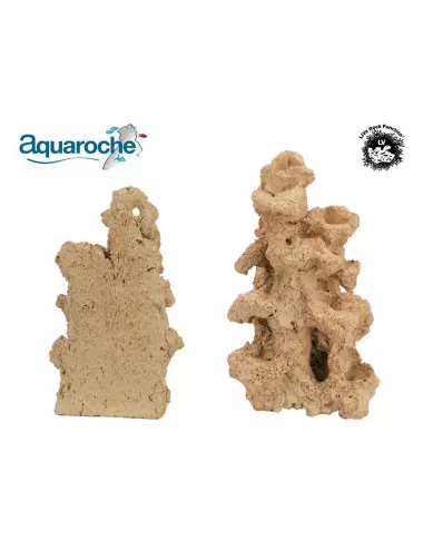 AQUAROCHE - Nano scape fond - 16x15x23 cm - Fond plat pour nano aquariums