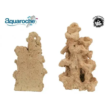 AQUAROCHE - Nano scape fond - 16x15x23 cm - Fond plat pour nano aquariums