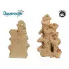 AQUAROCHE - Nano scape fond - 16x15x23 cm - Fond plat pour nano aquariums