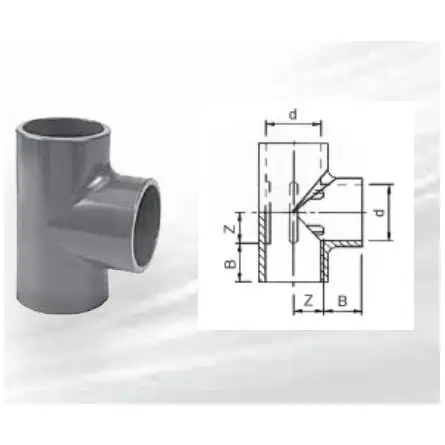 AQUA MEDIC - T 90 gradi - 20 mm - PVC AQUA MEDIC - T 90 gradi - 20 mm - PVC