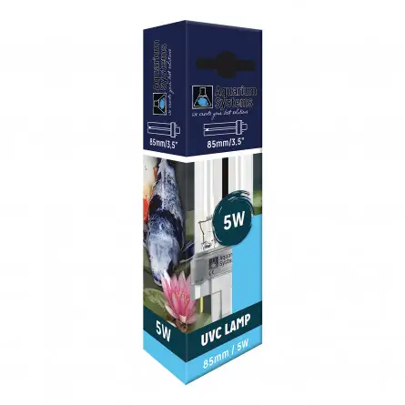 Aquarium Systems - UVC-Lampe G23 - 5 W - Sterilisatorbirne Aquarium Systems - UVC-Lampe G23 - 5 W - Sterilisatorbirne