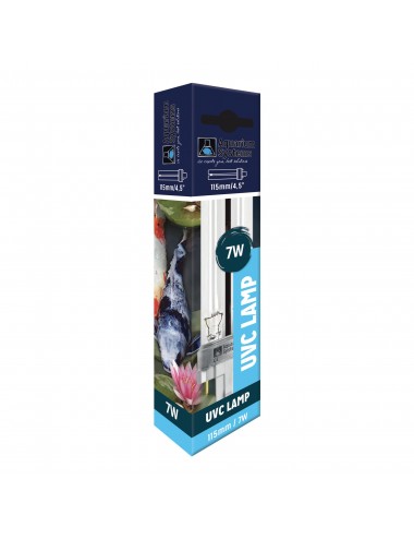 Aquarium Systems – UVC-Lampe – 7 W G23 – Sterilisator-Glühbirne