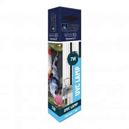Aquariumsystemen - UVC-lamp - 7 W G23 - Sterilisatorlamp Aquariumsystemen - UVC-lamp - 7 W G23 - Sterilisatorlamp