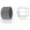 Aqua Medic - Bouchon à coller - PVC - Diamètre 25 mm