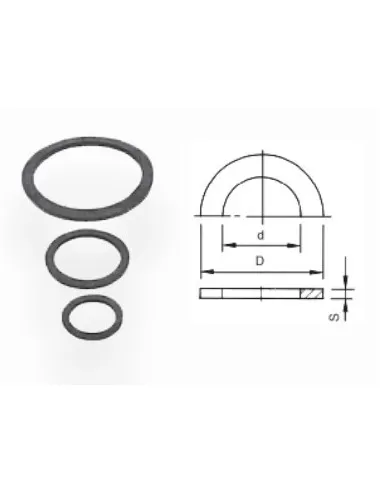 AQUA MEDIC - Rubberen ring - Slangaansluiting - 32 mm