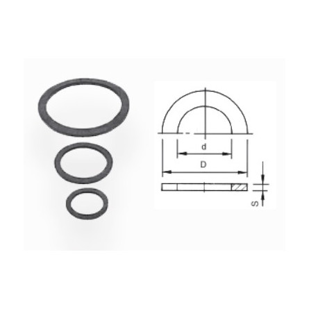 AQUA MEDIC - Anillo de goma - Conexión de manguera - 40 mm AQUA MEDIC - Anillo de goma - Conexión de manguera - 40 mm