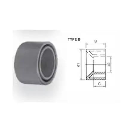 AQUA MEDIC - Réduction courte - Type B - 32x16 mm AQUA MEDIC - Réduction courte - Type B - 32x16 mm