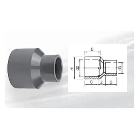 AQUA MEDIC - Long reduction - 40x32x16 mm AQUA MEDIC - Long reduction - 40x32x16 mm