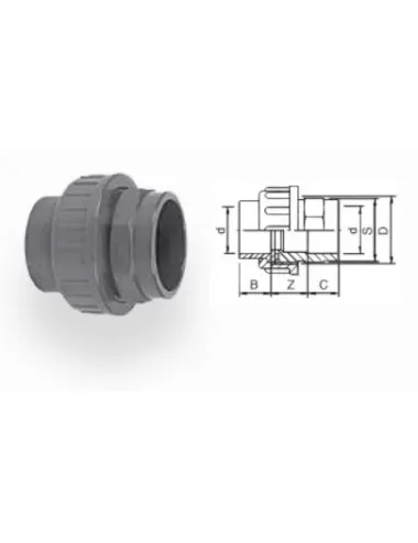 AQUA MEDIC - Armaturen - PVC - Durchmesser 20 mm