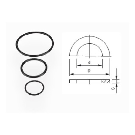AQUA MEDIC - Gaskets for connection - Diameter 40 mm AQUA MEDIC - Gaskets for connection - Diameter 40 mm