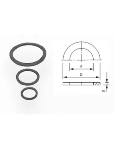 AQUA MEDIC - Gumeni prsten za ovratnik - Promjer 50 mm