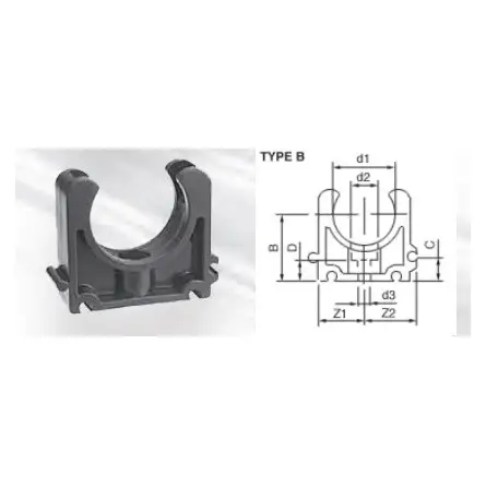 AQUA MEDIC - Ovratnice - Tip B - Premer 32 mm AQUA MEDIC - Ovratnice - Tip B - Premer 32 mm
