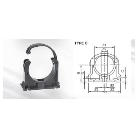 AQUA MEDIC - Ogrlice - Tip C - Promjer 40 mm AQUA MEDIC - Ogrlice - Tip C - Promjer 40 mm