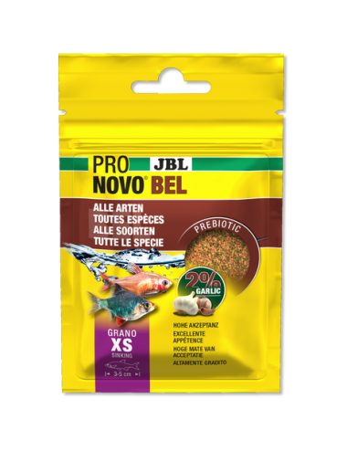 JBL - Pronovo Bel - Grano XS - 20 ml - Granulatfutter für Fische von 3 bis 5 cm