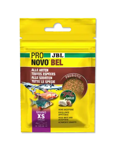 JBL - Pronovo Bel - Grano XS - 20 ml - Granulirana hrana za ribe od 3 do 5 cm