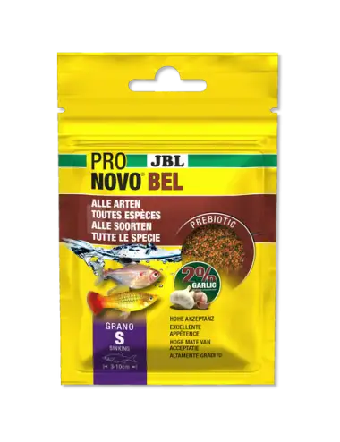 JBL - Pronovo bel - Grano S - 20 ml - Granulirana hrana za ribe od 3 do 10 cm