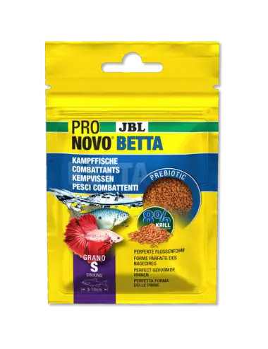 JBL - Pronovo Betta - Grano S - Peletirana hrana za borce od 3 do 10 cm