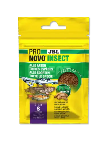 JBL - Pronovo insect - Stick S - 20 ml - Sticks voor siervissen van 3 tot 10 cm