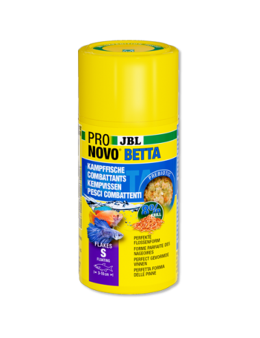JBL - Pronovo Betta - Kosmiči S - 100 ml - Kosmiči za borce od 3 do 10 cm