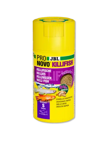 JBL - Pronovo Killifish - Grano S click - 100 ml - Pelete za killies od 3 do 10 cm.