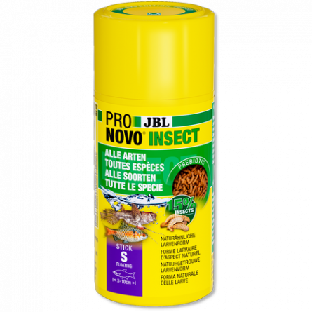 JBL - Pronovo insect - Stick S - 100 ml - Palčke za okrasne ribice od 3 do 10 cm JBL - Pronovo insect - Stick S - 100 ml - Palčke za okrasne ribice od 3 do 10 cm
