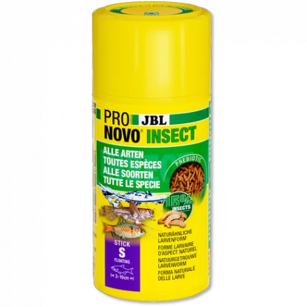 JBL - Pronovo insect - Stick S - 100 ml - Sticks voor siervissen van 3 tot 10 cm
