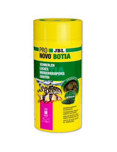 JBL - Pronovo Botia - Tab M - 1000 ml - Pastilha alimentar para Botias de 1 a 20 cm