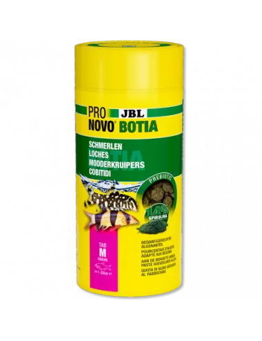 JBL - Pronovo Botia - Tab M - 1000 ml - Tablette alimentaire pour loches de 1 à 20 cm