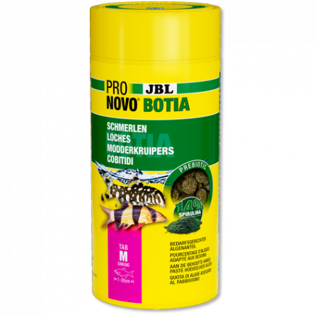 JBL - Pronovo Botia - Tab M - 1000 ml - Prehranska tableta za vijuge od 1 do 20 cm JBL - Pronovo Botia - Tab M - 1000 ml - Prehranska tableta za vijuge od 1 do 20 cm
