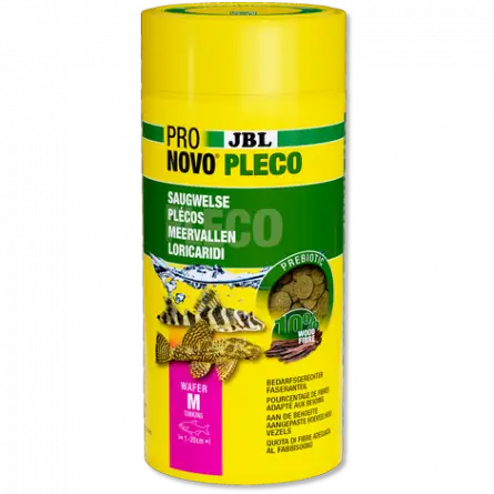 JBL - Pronovo Pleco wafer - M - 1000 ml - Tablettes pour locaridés herbivores de 1 à 20 cm JBL - Pronovo Pleco wafer - M - 1000 ml - Tablettes pour locaridés herbivores de 1 à 20 cm