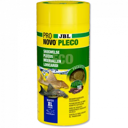 JBL - Pronovo Pleco napolitanka - XL - 250 ml - Tablete za rastlinojede lokaride od 15 do 40 cm JBL - Pronovo Pleco napolitanka - XL - 250 ml - Tablete za rastlinojede lokaride od 15 do 40 cm