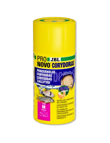 JBL - Pronovo Corydoras - Tab M - 100 ml - Prehranske tablete za kalihtiide od 1 do 20 cm