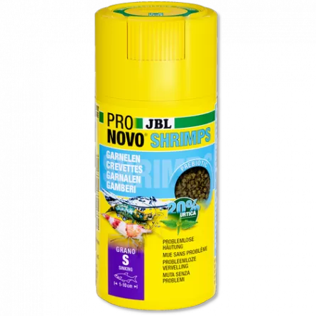 JBL - Pronovo Garnalen - Grano S click - 100 ml - Korrels voor garnalen van 1 tot 20 cm