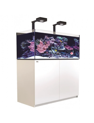 RDEČE MORJE - Reefer 425 G2 Deluxe - Bela - 343 litrov - 2 ReefLED 90 in 2 stebla