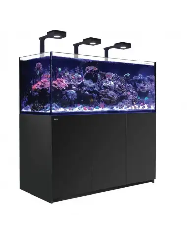 RED SEA - Reefer 625 G2 Deluxe - Schwarz - 497 Liter - 3 ReefLED 90 und 3 Vorbauten
