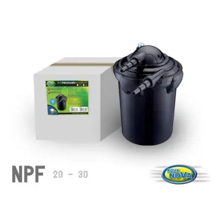 AQUA NOVA - NPF-30 - Fino a 13.000 litri - Filtro UV per laghetto